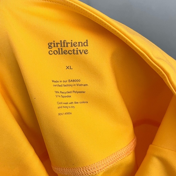 Girlfriend Collective High Rise Bike Short - Picture 3 of 5